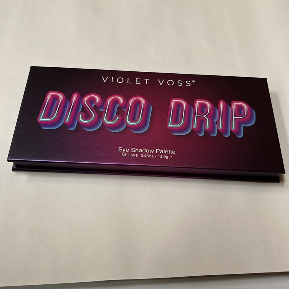 NEW! Violet Voss New in Box Disco Drip bright eyeshadow palette 10 shades - Picture 3 of 5